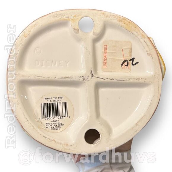 Vintage Disney Winnie the Pooh Hand-Painted Toothbrush Holder - Picture 6 of 8